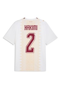 Marokko Achraf Hakimi #2 Jalkapallovaatteet Vieraspaita MM-kisat 2026 Lyhythihainen